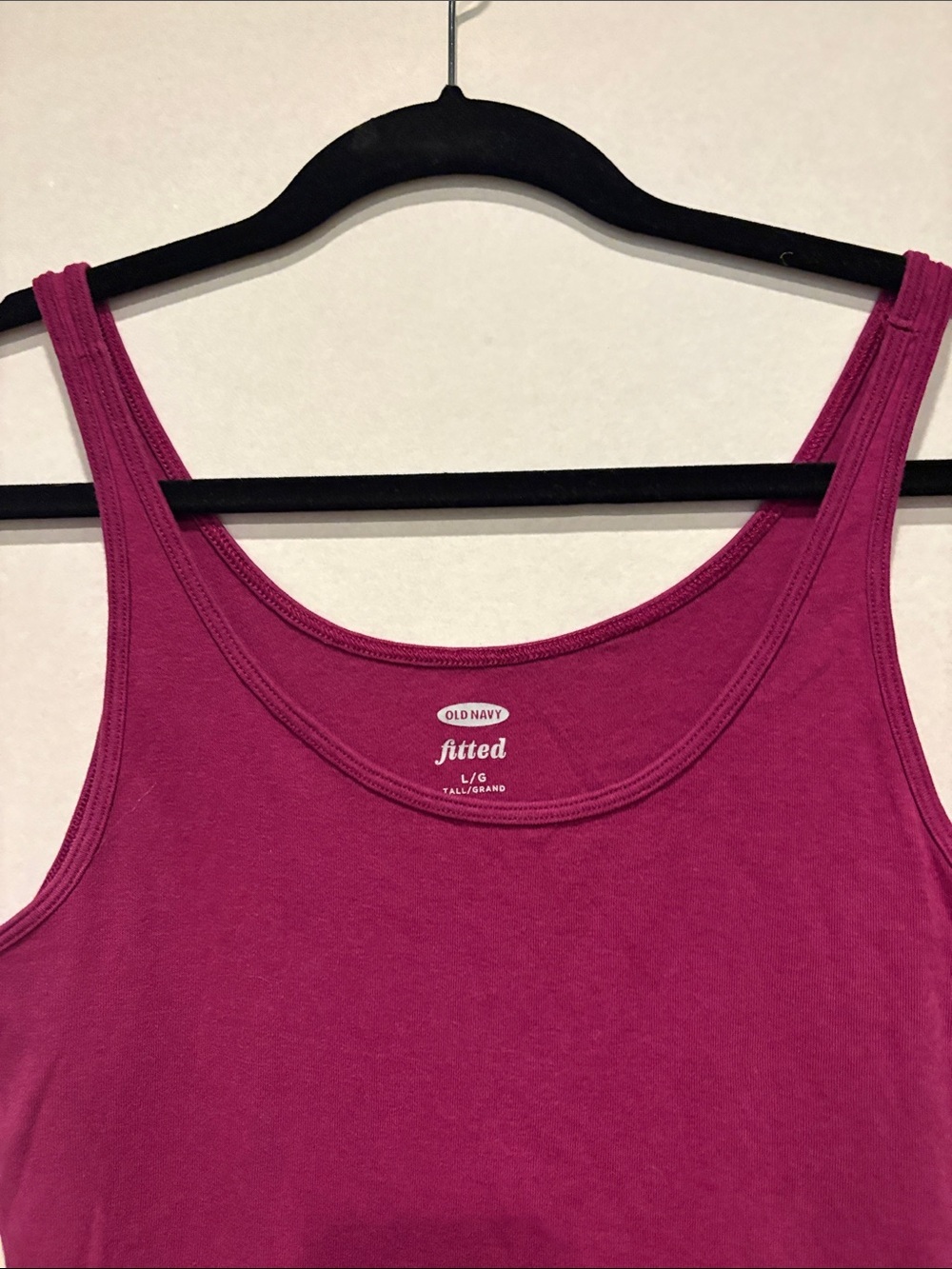 Old Navy Women's fitted tank tops. set of 2!  size Large TALL - Picture 7 of 16